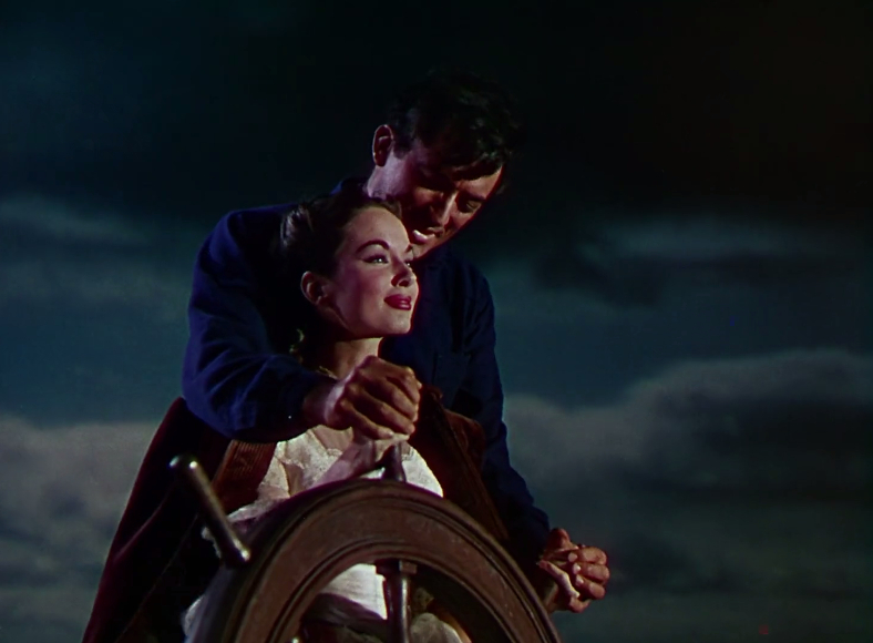 Gregory Peck and Ann Blyth