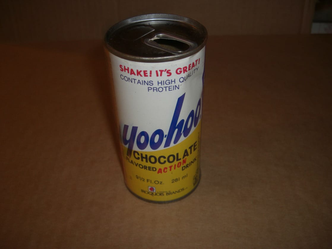 Yoohoo Chocolate Soda Can 9.50 OZ 1970's