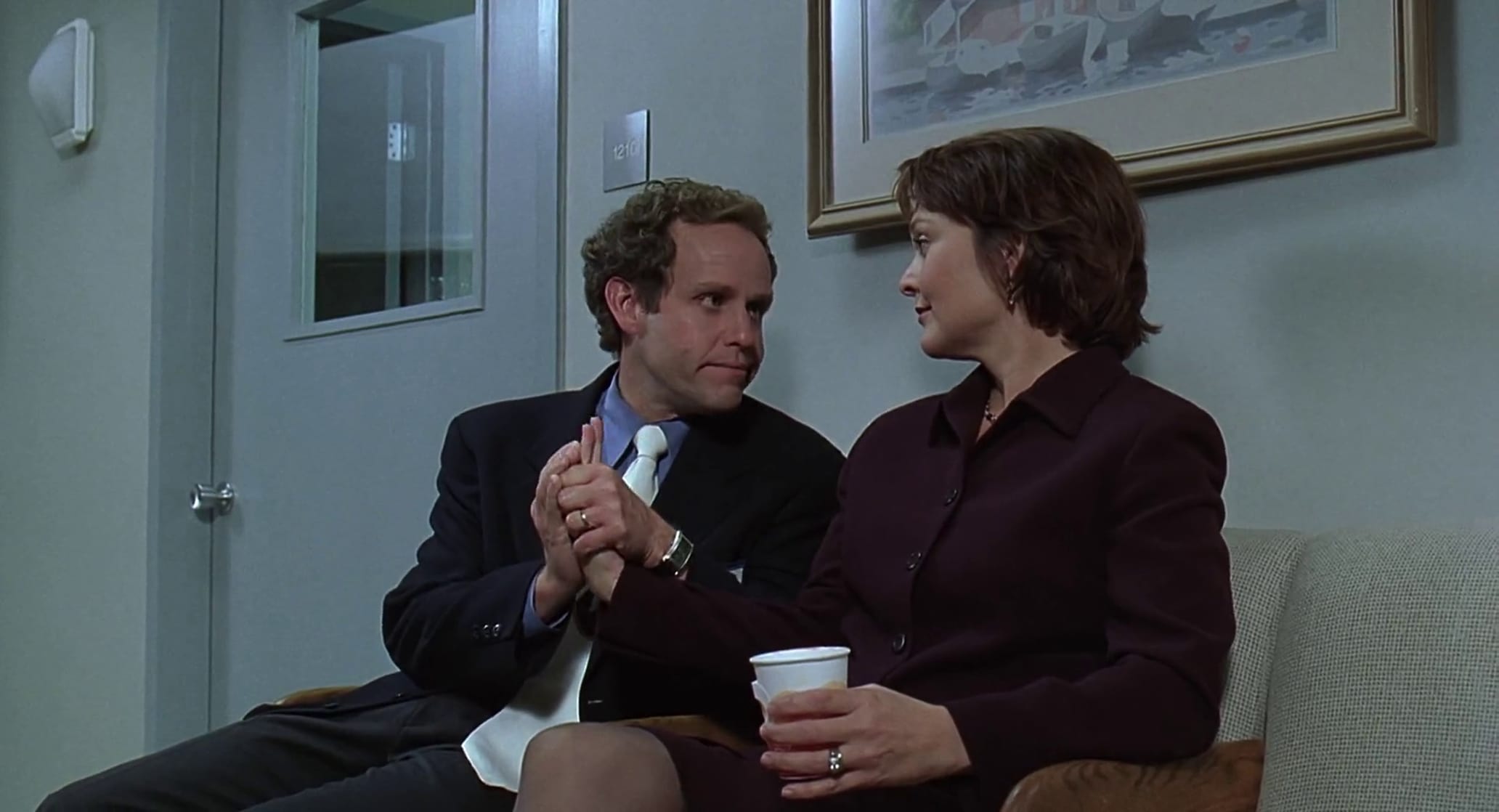 Peter MacNicol and Pamela Reed