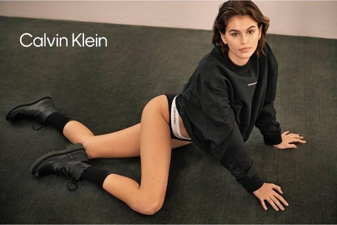 Kaia Gerber Calvin Klein Campaign 2021