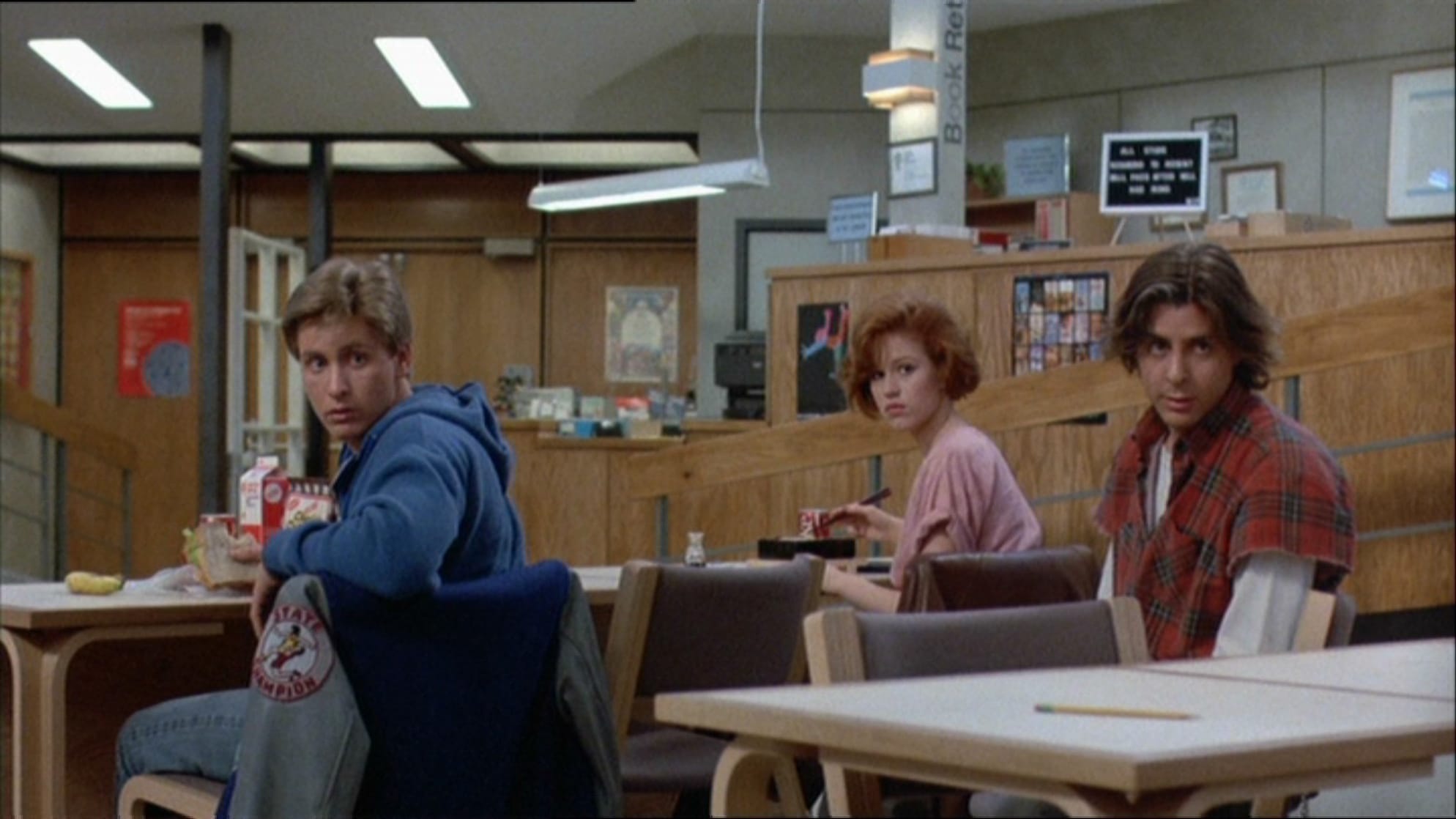 picture breakfast club 1985