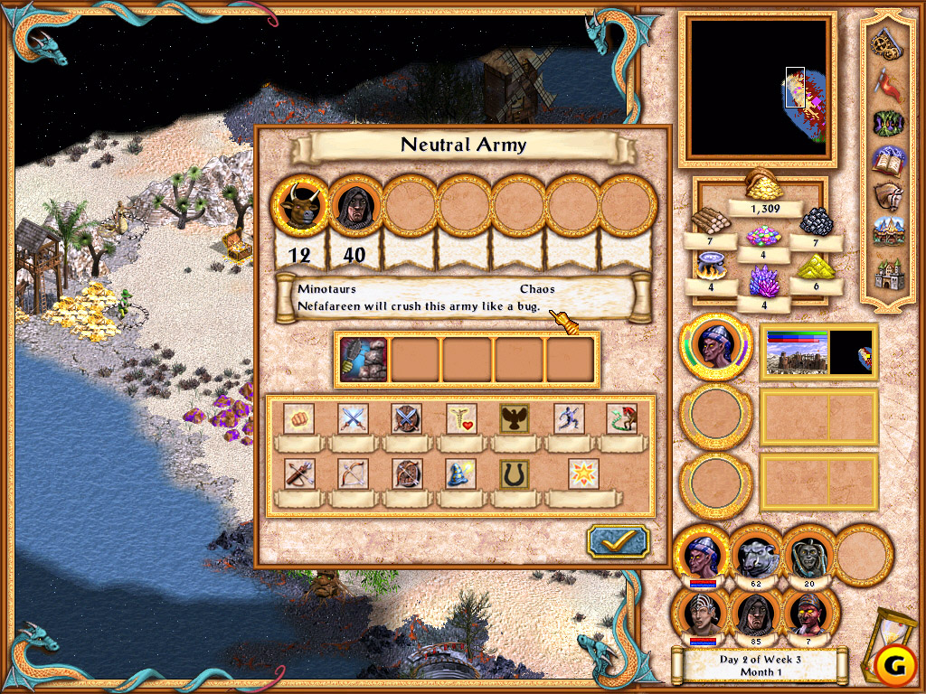 Heroes of Might and Magic IV: The Gathering Storm