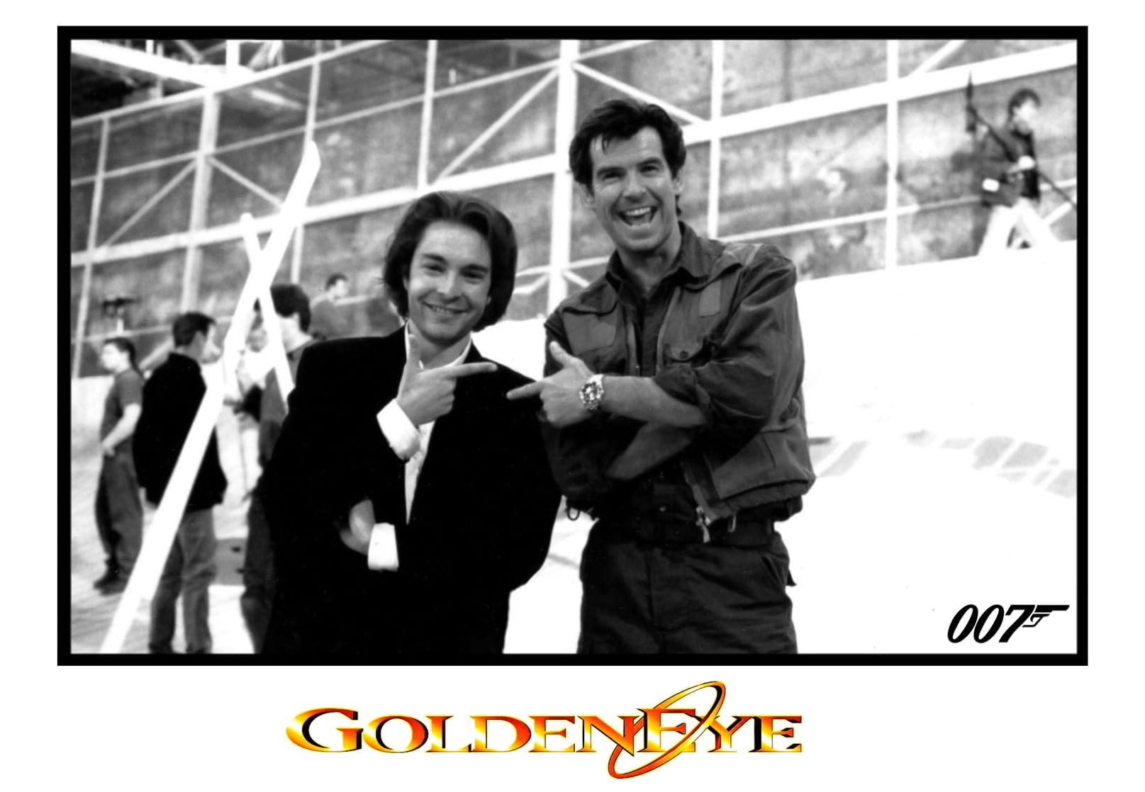 DAVID GIAMMARCO & PIERCE BROSNAN, "GoldenEye"