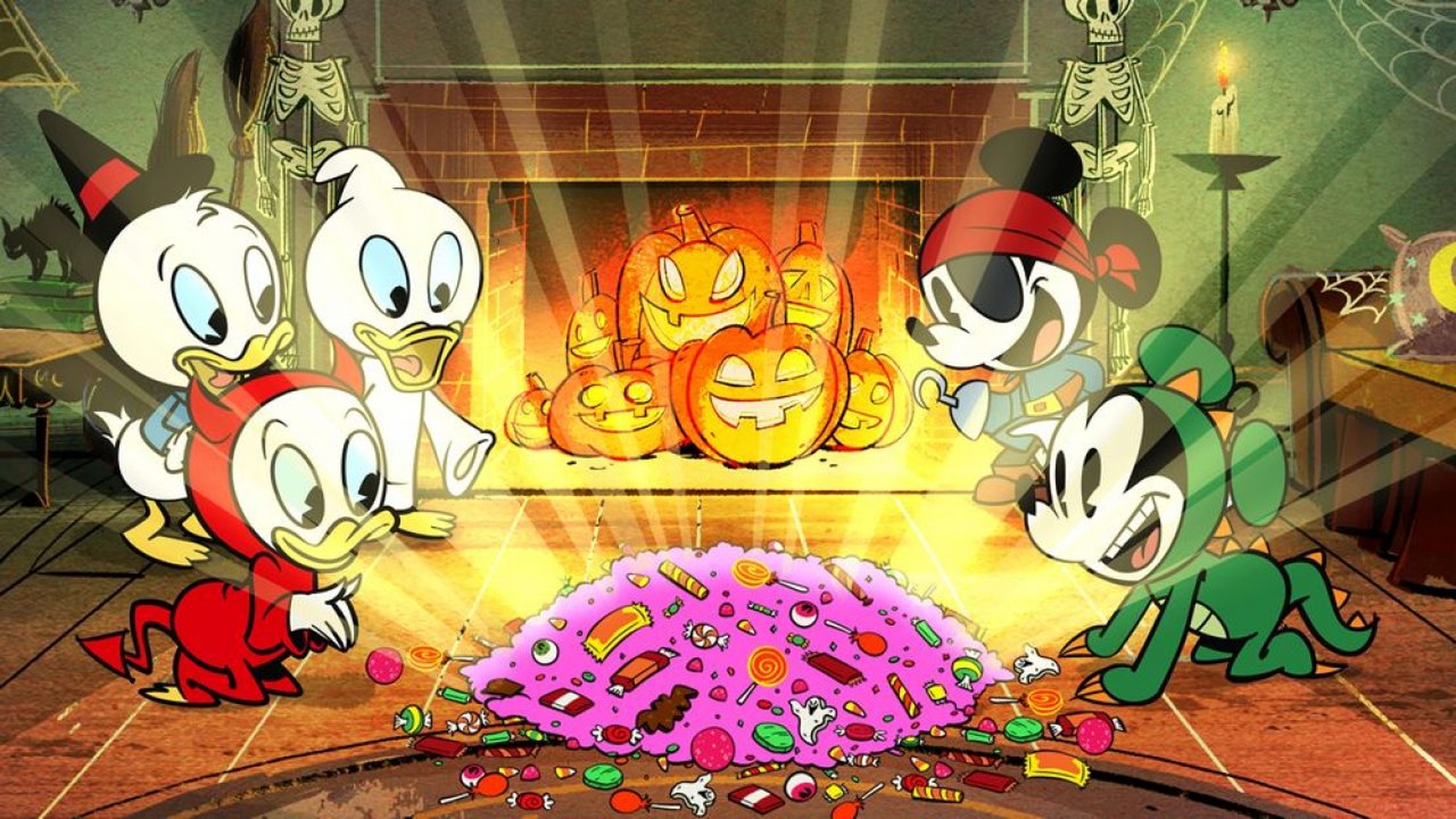 Picture of The Scariest Story Ever A Mickey Mouse Halloween Spooktacular!
