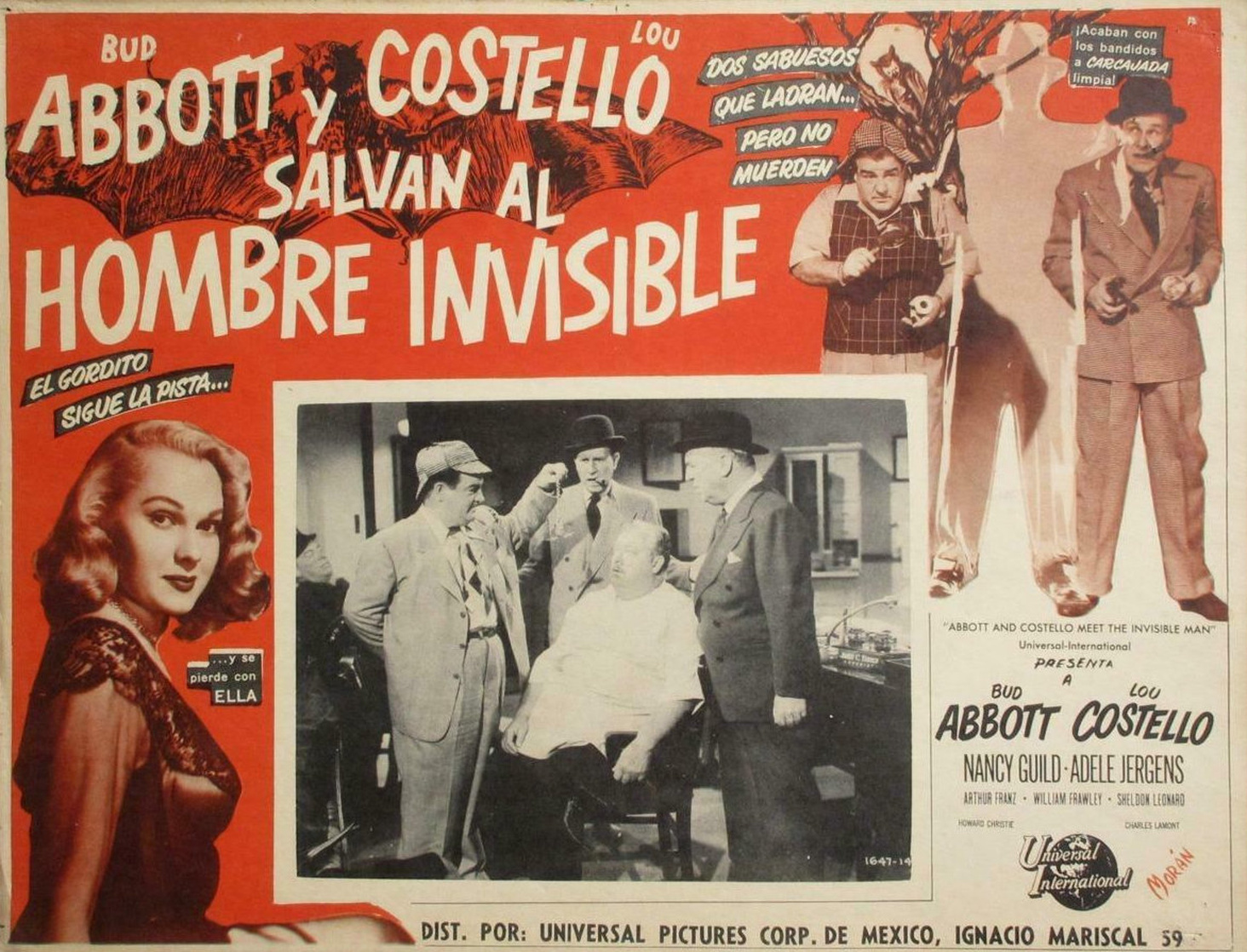 Abbott and Costello Meet the Invisible Man Abbott and Costello Meet the Invisible Man