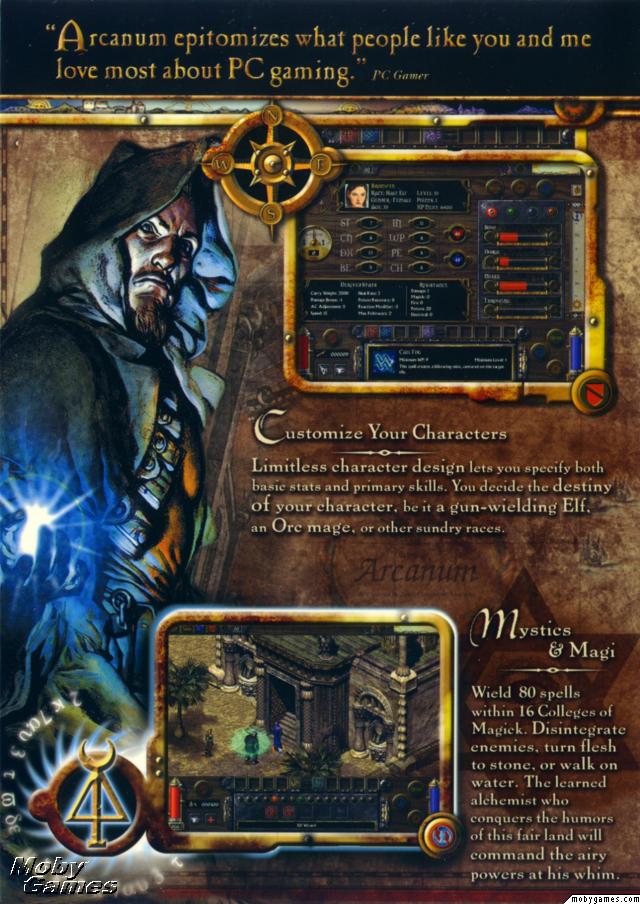 Карта arcanum of steamworks and magick obscura