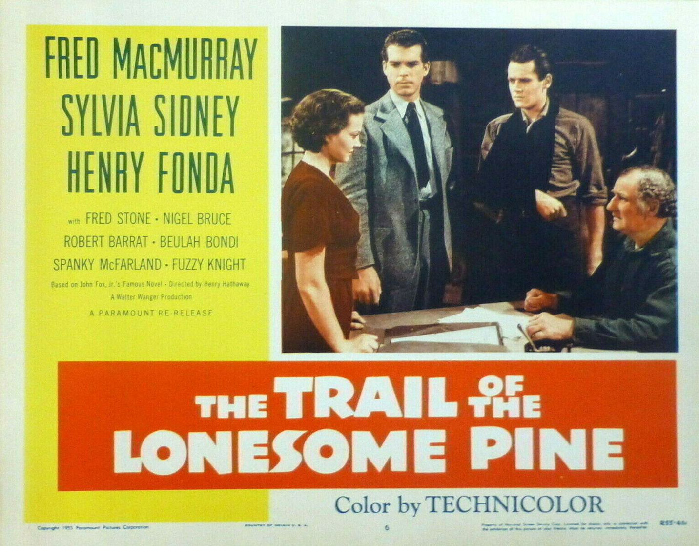 The Trail of the Lonesome Pine                                  (1936)