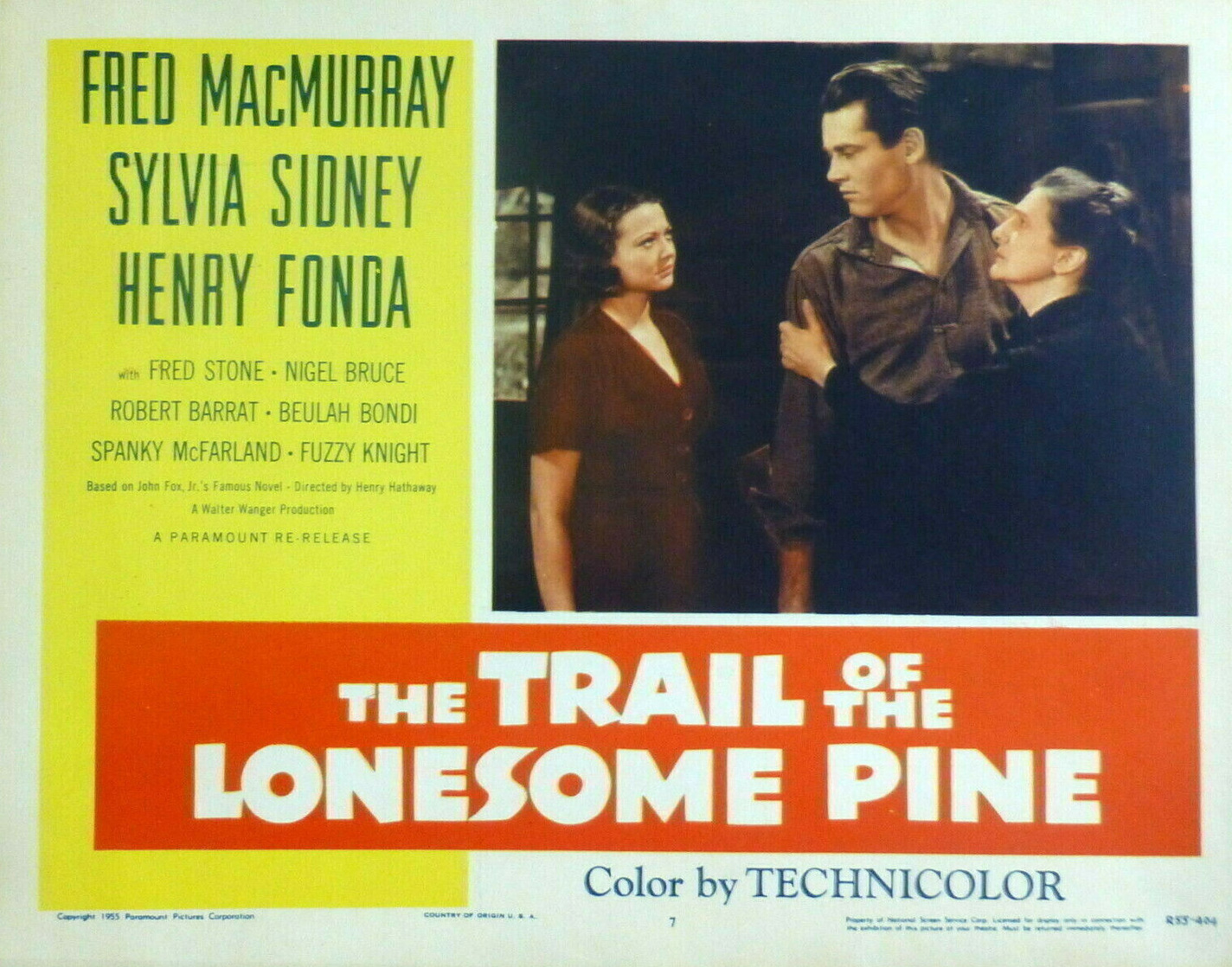 The Trail of the Lonesome Pine                                  (1936)