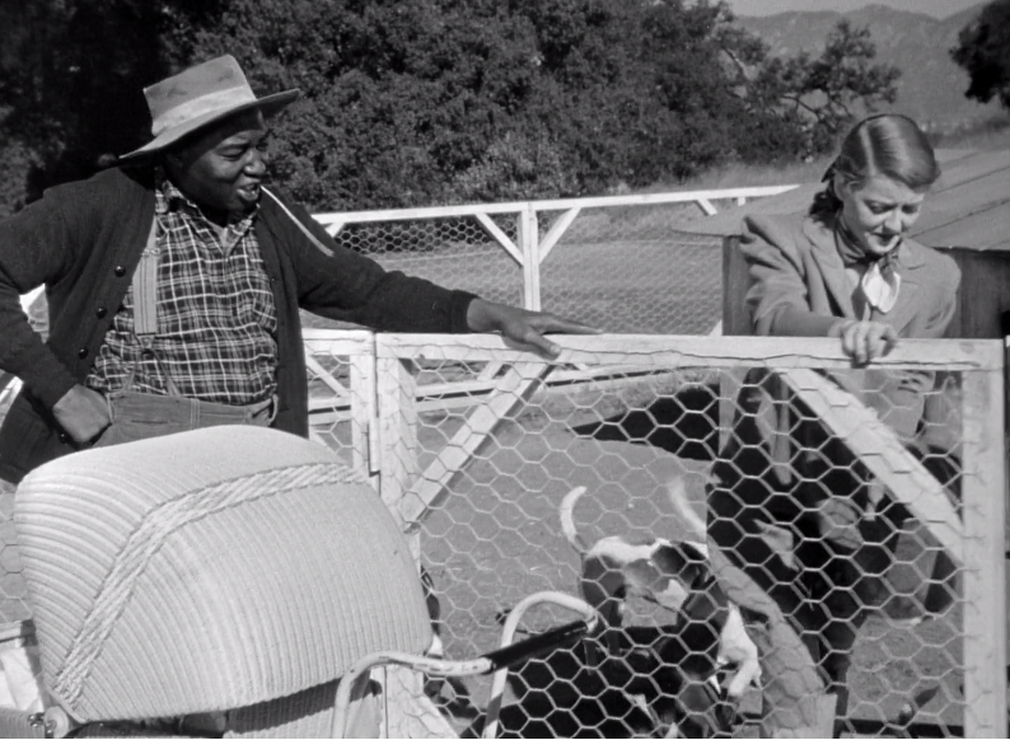 Sam McDaniel and Bette Davis