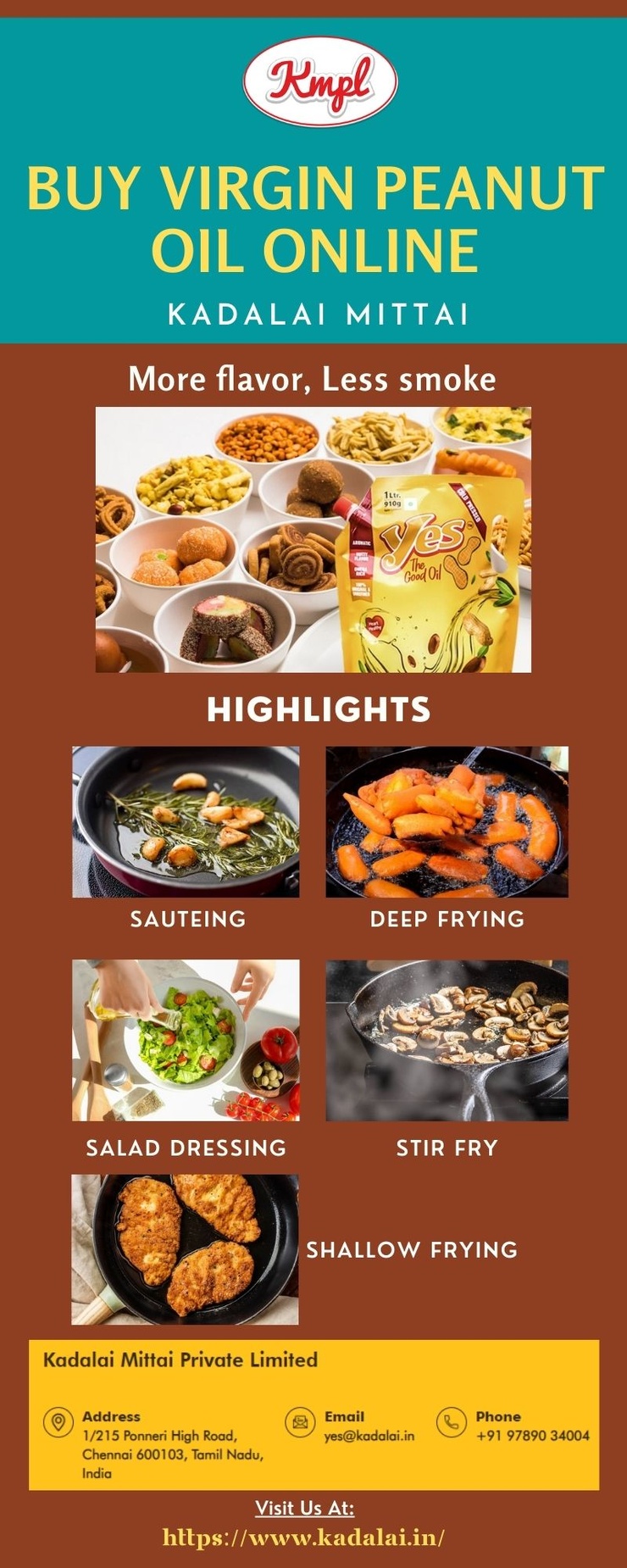 Buy Virgin Peanut Oil Online