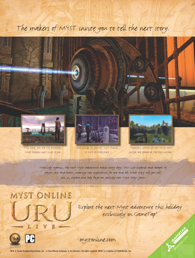 myst online uru live