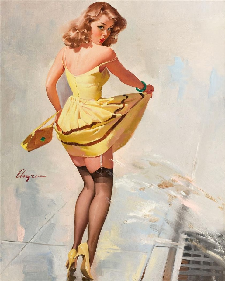 Picture Of Gil Elvgren