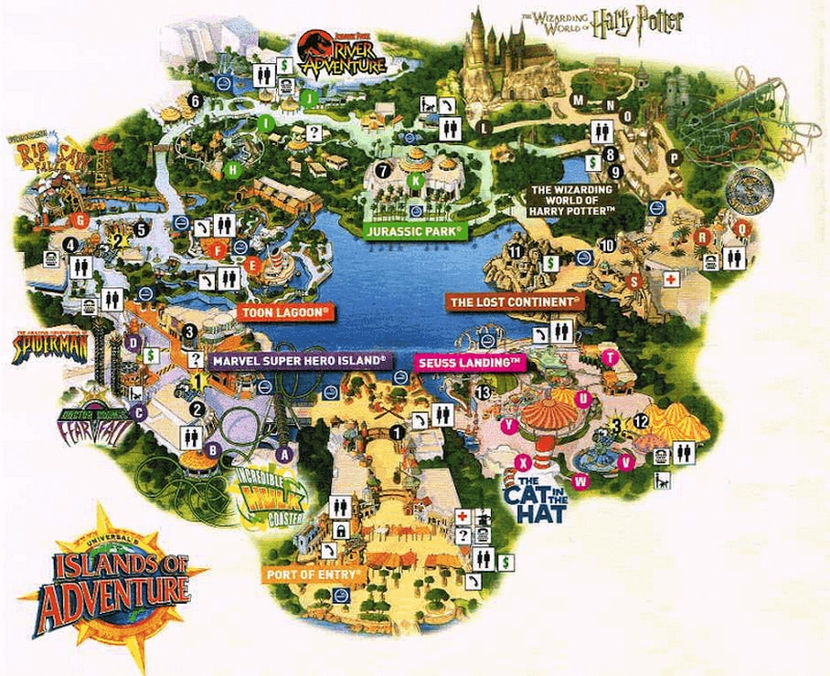 Picture of Universal's Islands of Adventure, Orlando, Florida