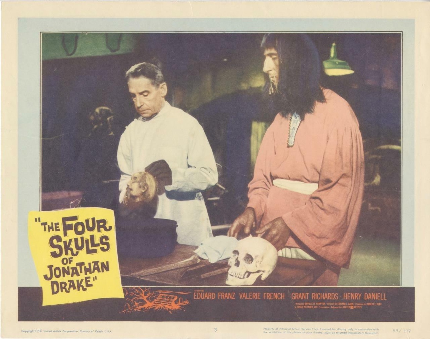 The Four Skulls of Jonathan Drake