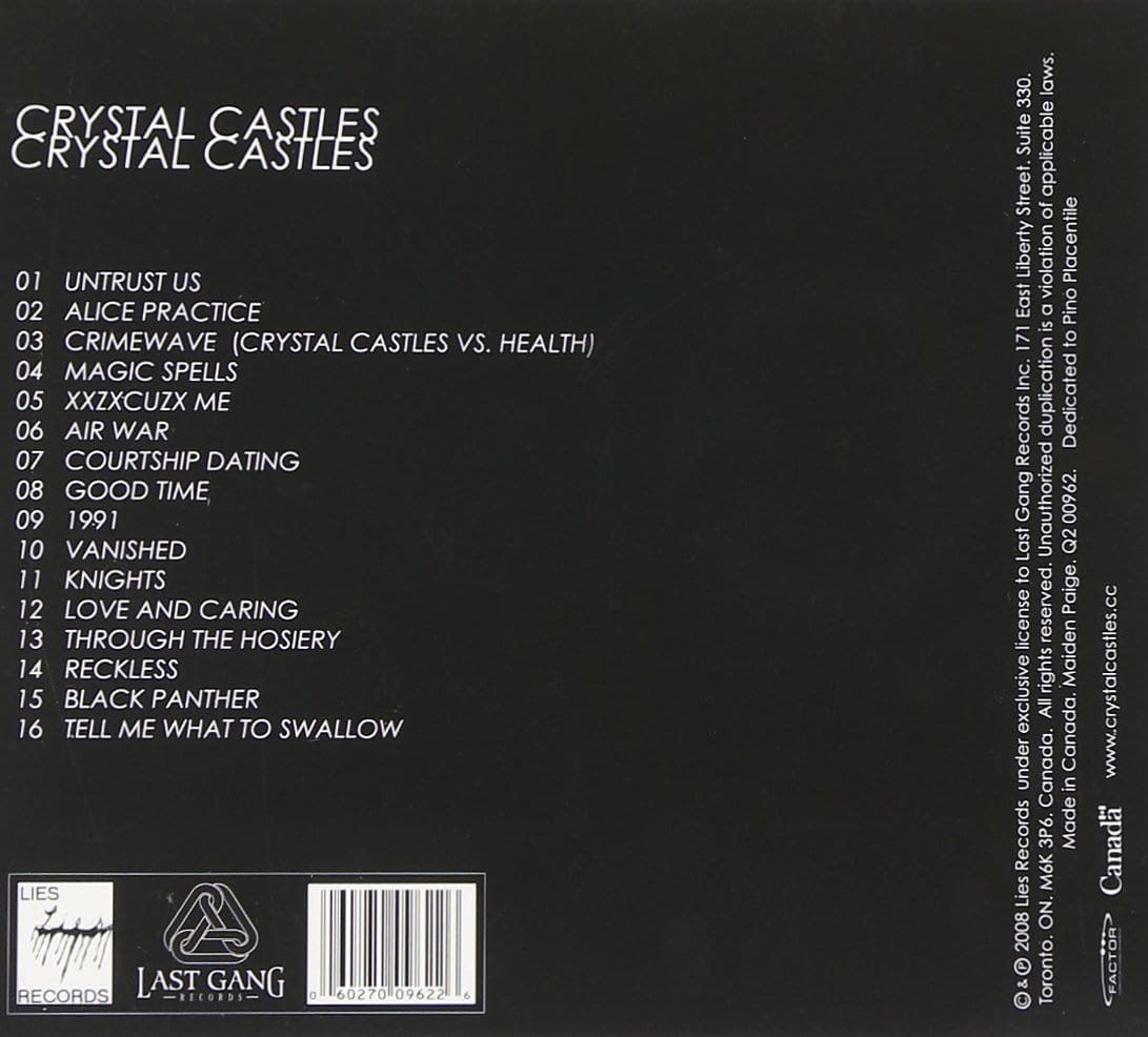 Crystal Castles (I)
