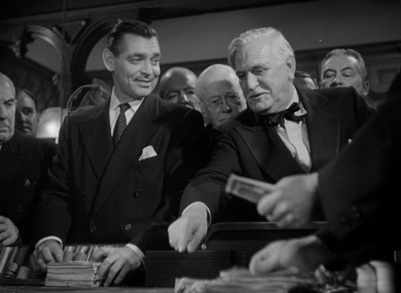 Clark Gable and Frank Morgan