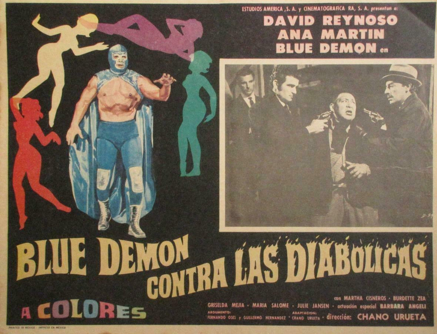 Blue Demon contra las diabólicas Blue Demon contra las diabólicas