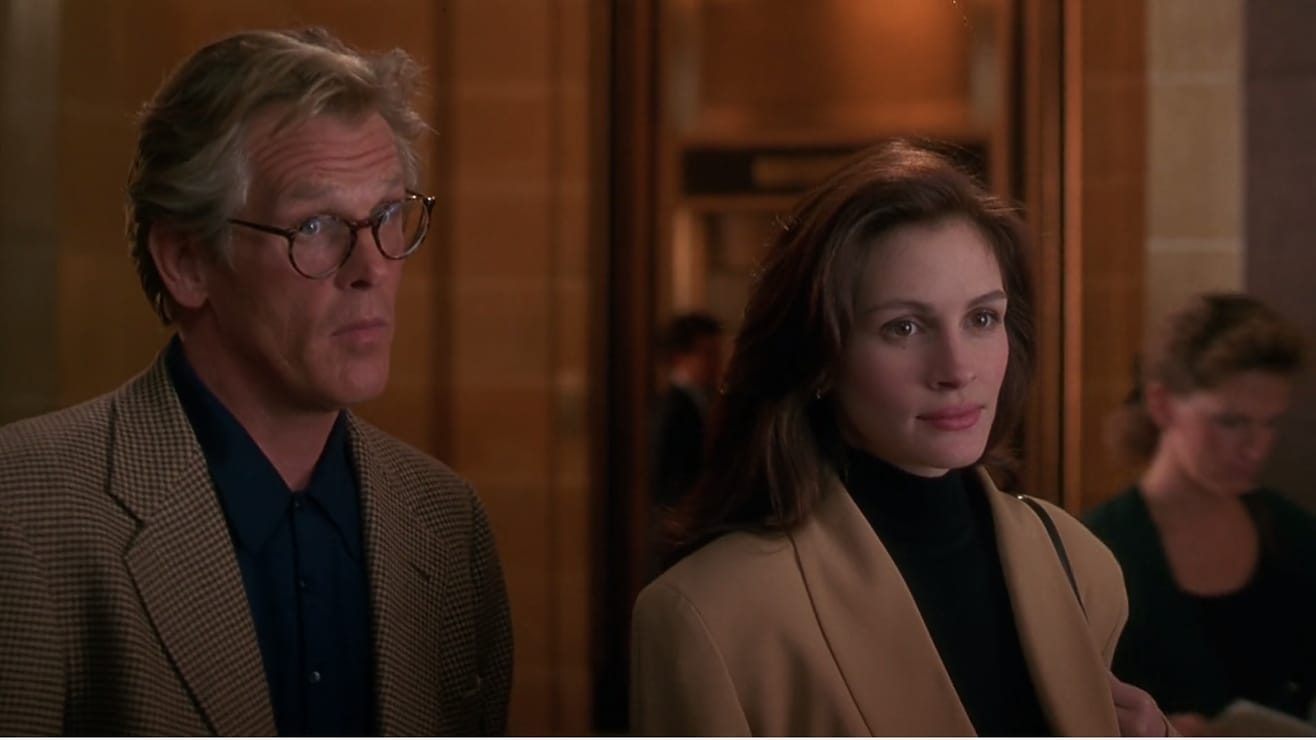 Nick Nolte and Julia Roberts