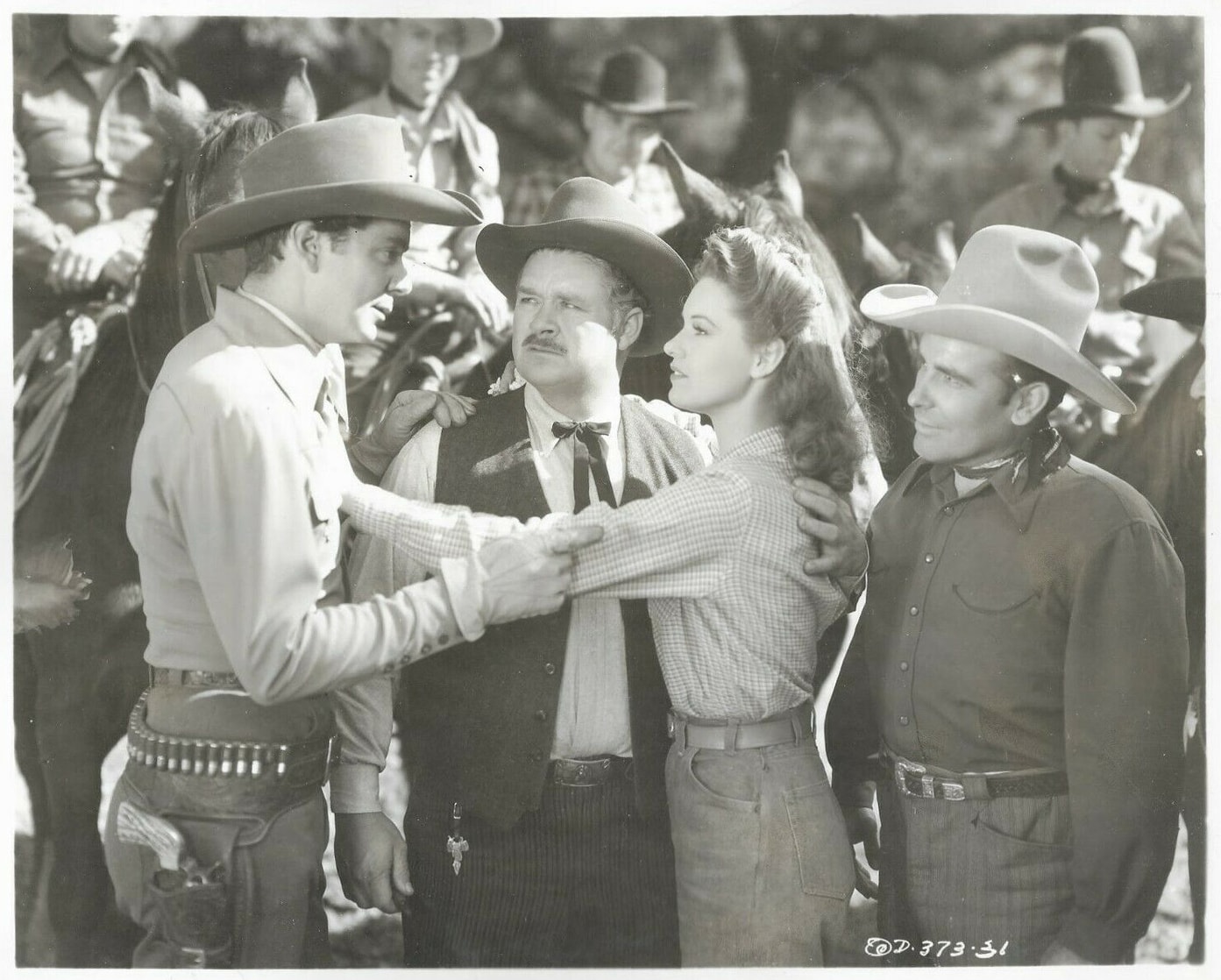 Russell Hayden, Shirley Patterson, Bob Wills