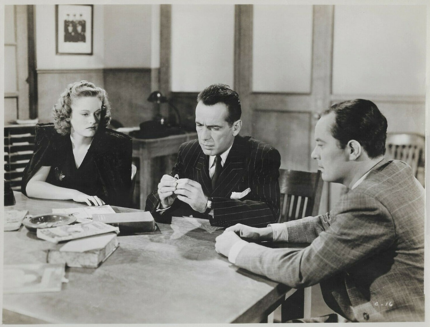 Alexis Smith, Humphrey Bogart, Patrick O'Moore