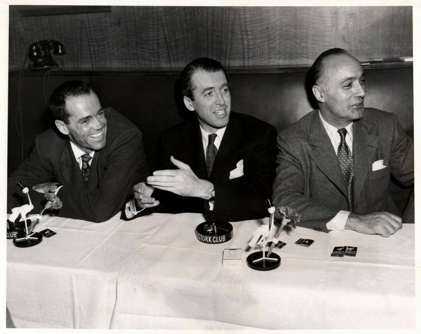 Henry Fonda, James Stewart, Charles Boyer