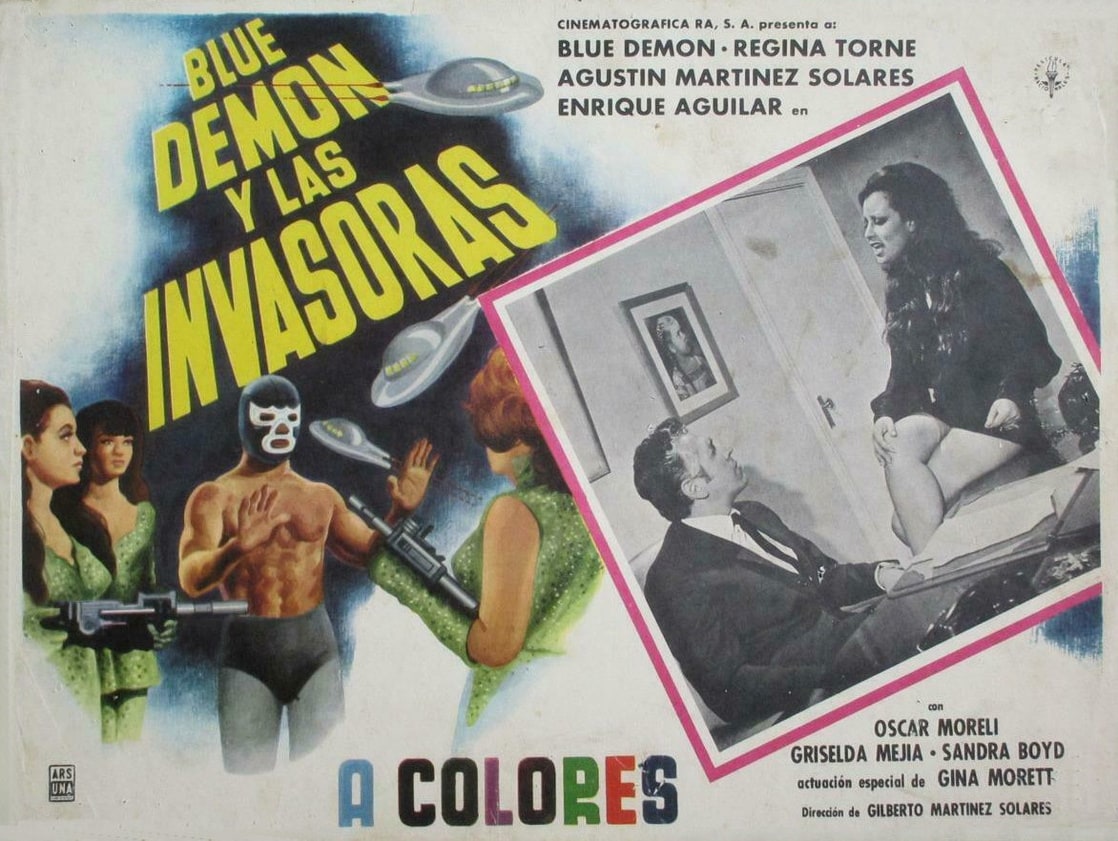 Blue Demon y las invasoras