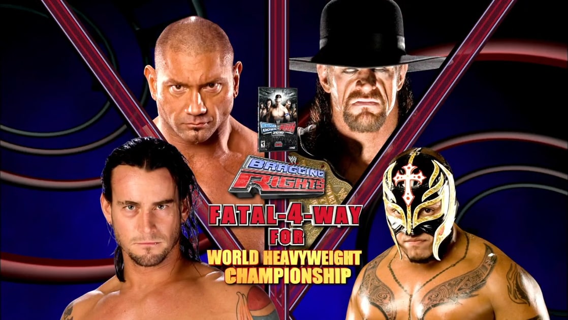 Batista vs. CM Punk vs. Rey Mysterio vs. The Undertaker (2009/10/25)