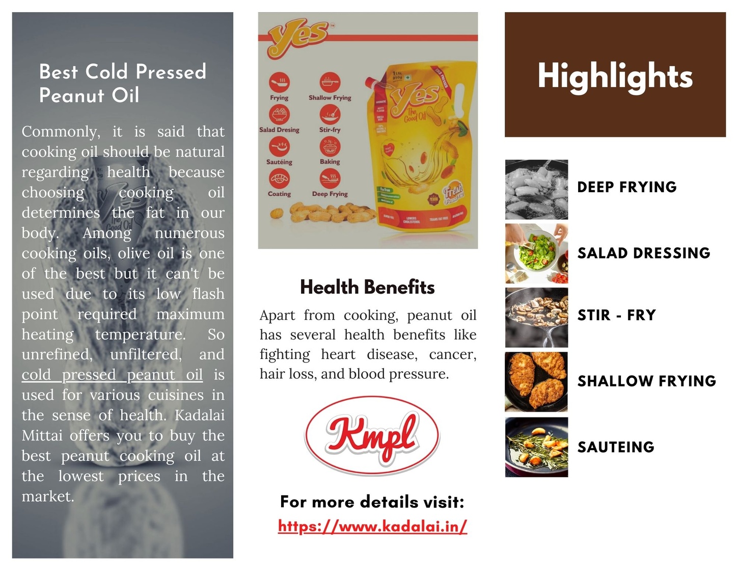 Buy Cold Pressed Peanut Oil Online
