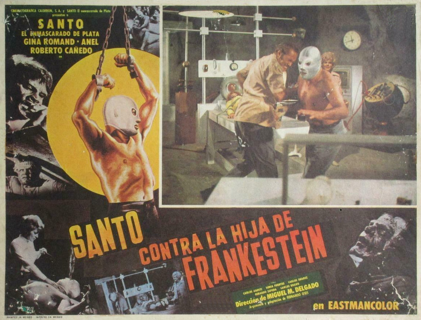 Image of Santo vs. Frankenstein's Daughter