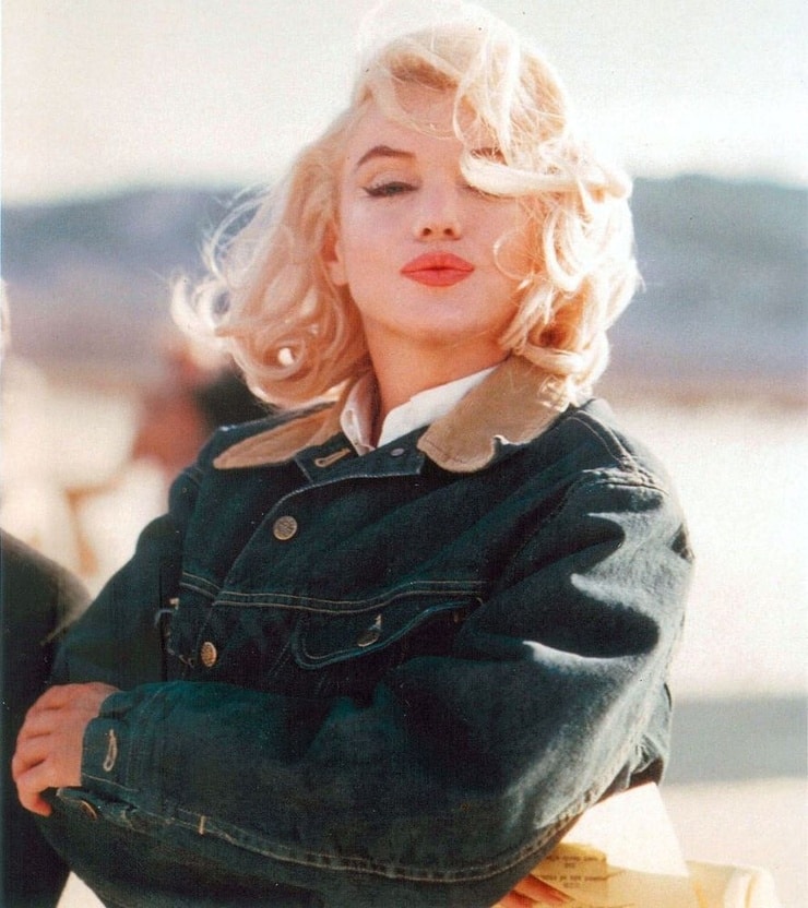 marilyn monroe jean jacket