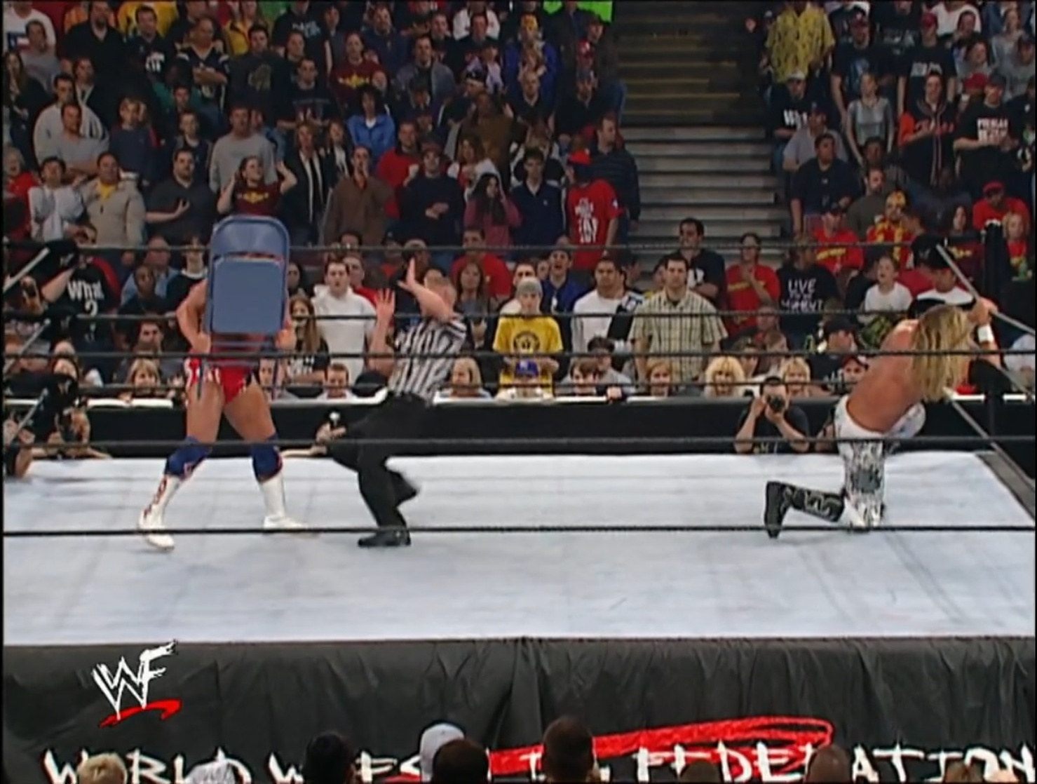 Picture of Edge vs. Kurt Angle (2002/04/21)