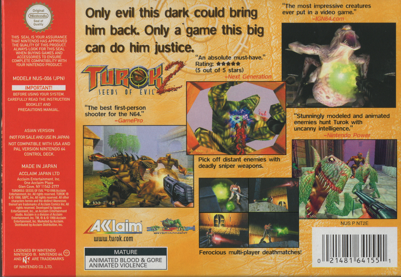 Turok 2: Seeds of Evil