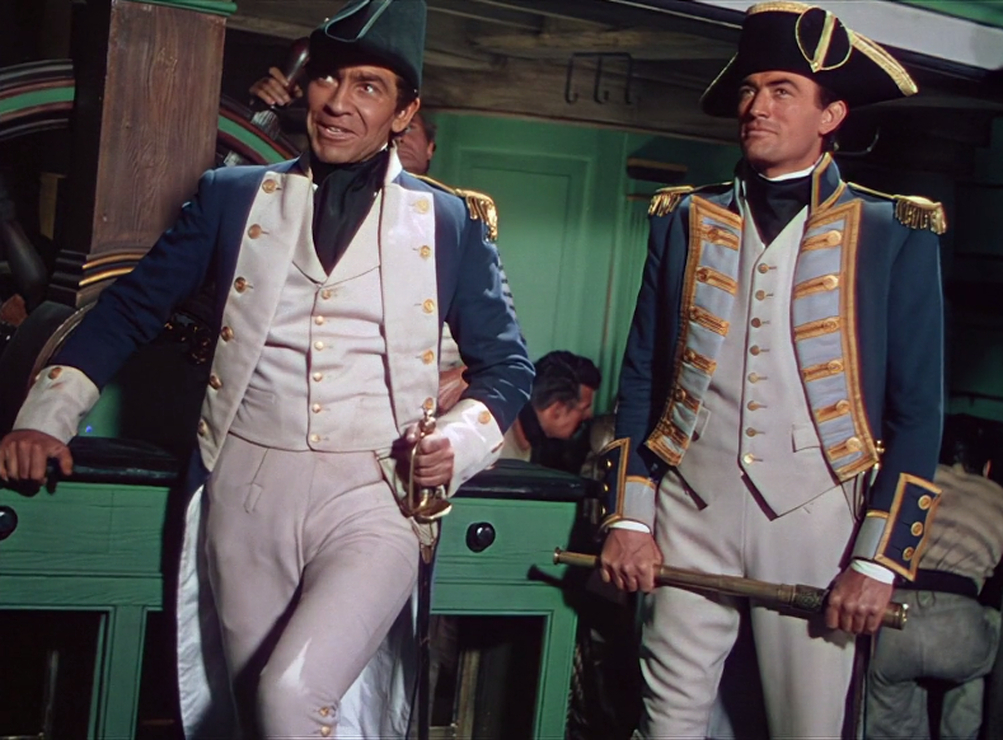 Robert Beatty and Gregory Peck