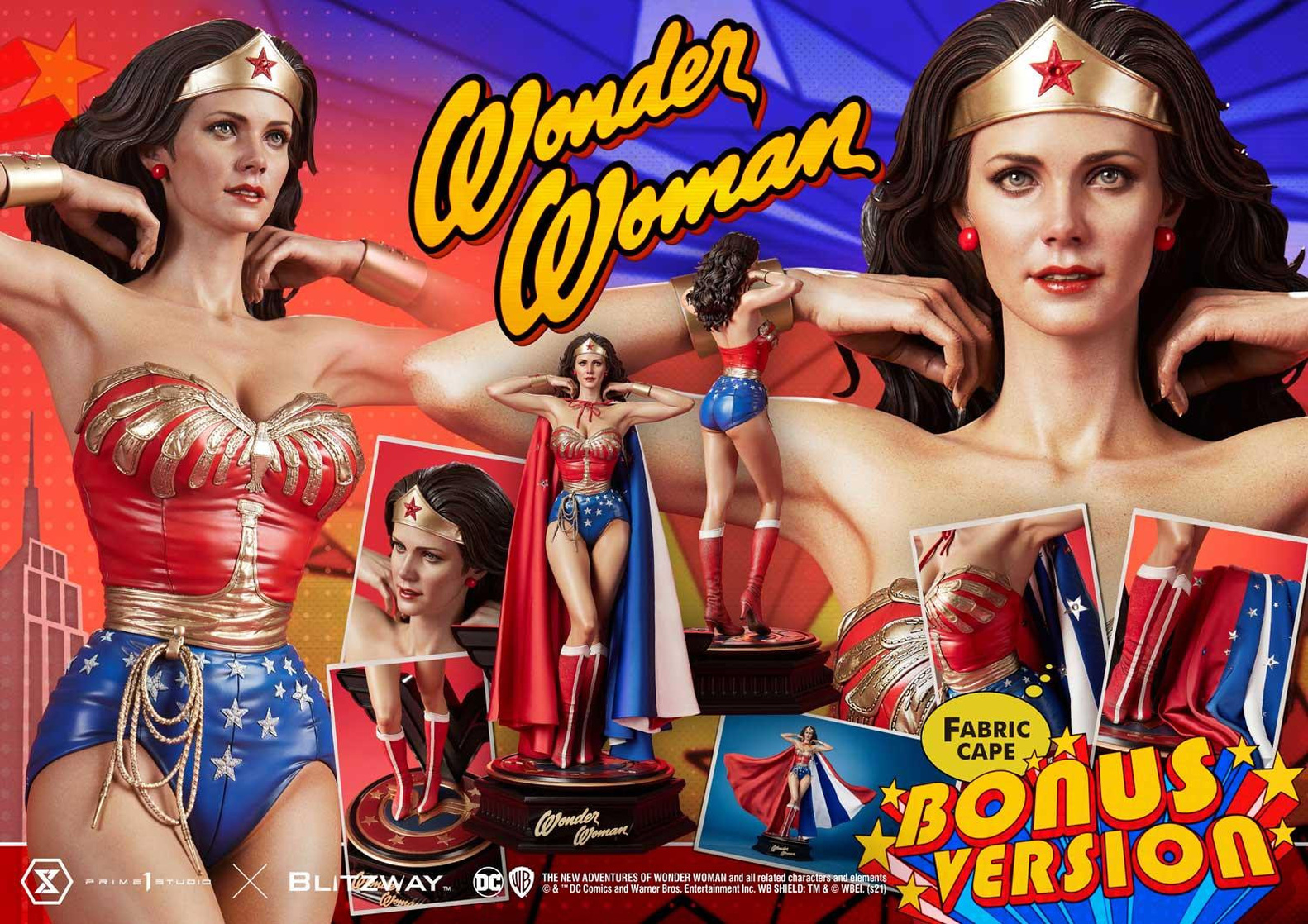 Wonder Woman 1975 (TV Series) Statue by Prime 1 Studio and Blitzway