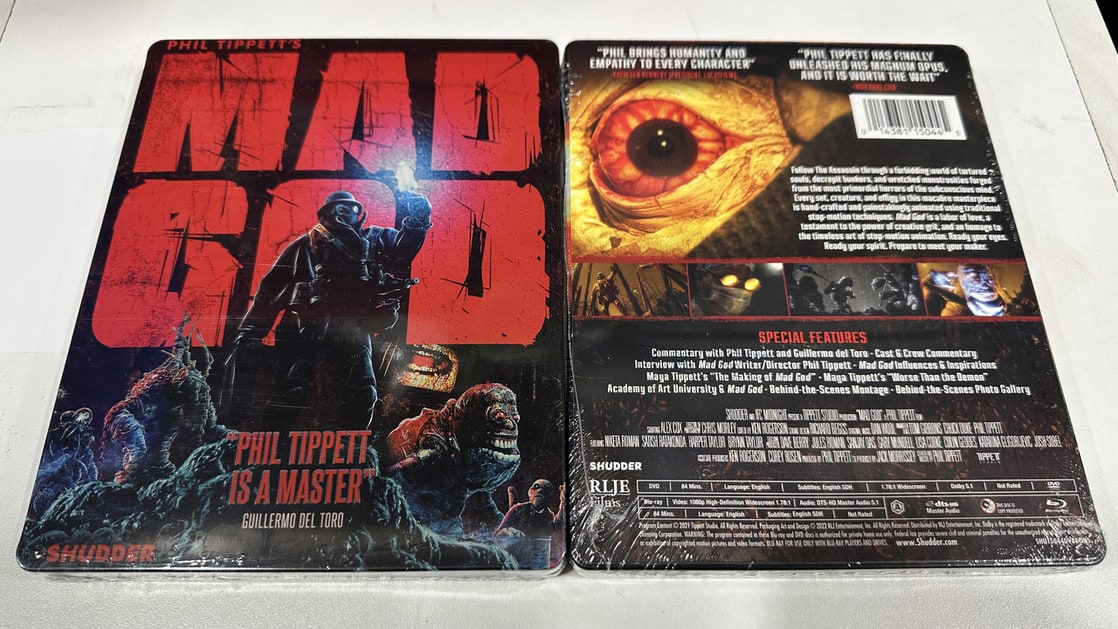 Mad God Blu-Ray + DVD Steelbook