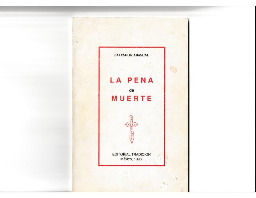 La Pena De Muerte