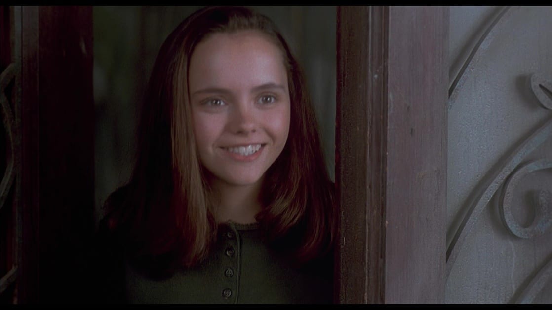 Каспер актриса. Christina Ricci 1995.