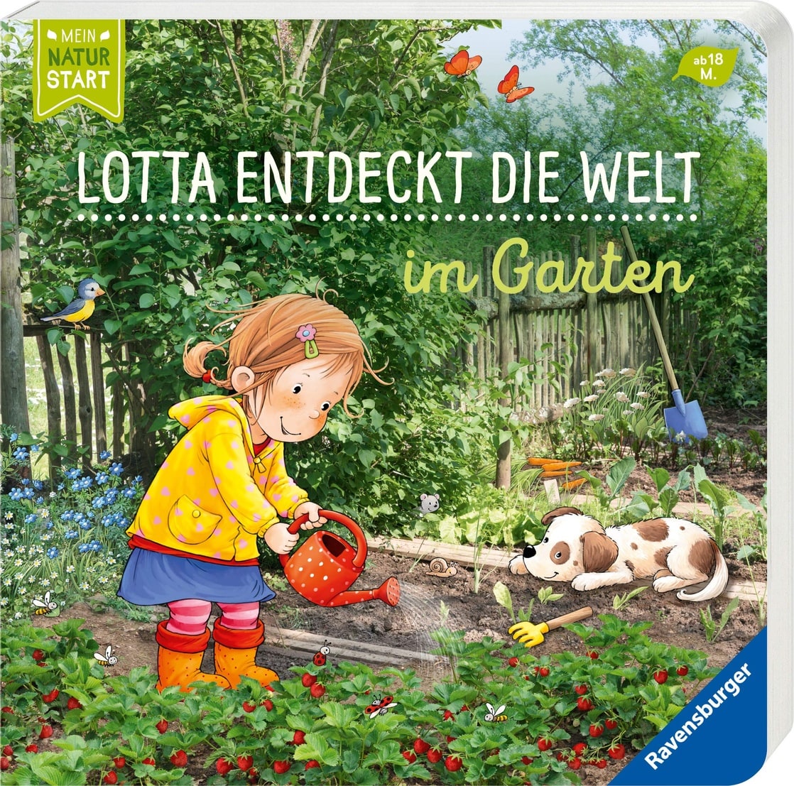Lotta entdeckt die Welt: Im Garten