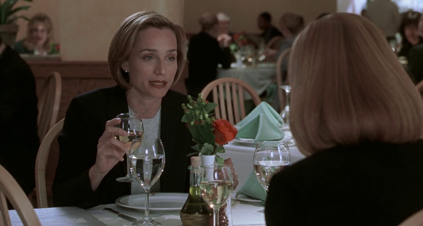 Kristin Scott Thomas and Bonnie Hunt