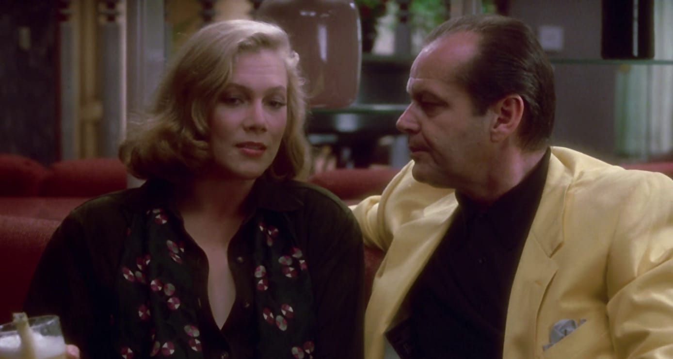 Kathleen Turner and Jack Nicholson