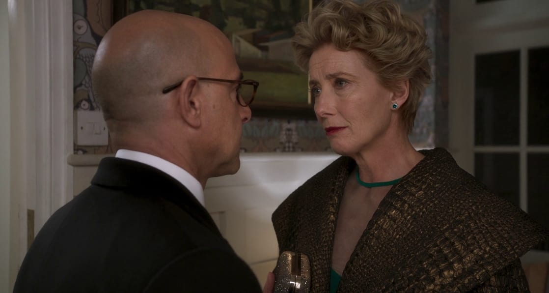 Stanley Tucci and Emma Thompson