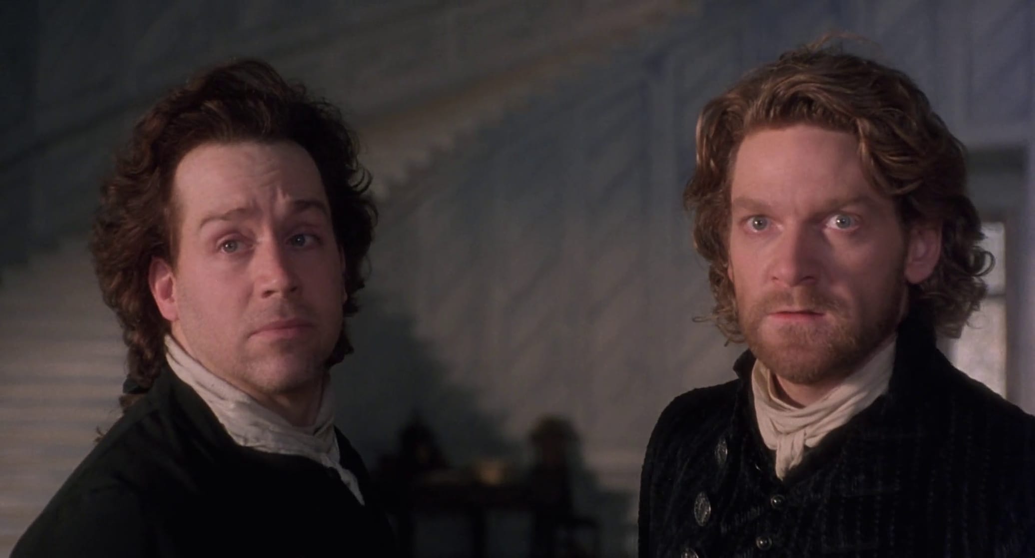 Tom Hulce and Kenneth Branagh