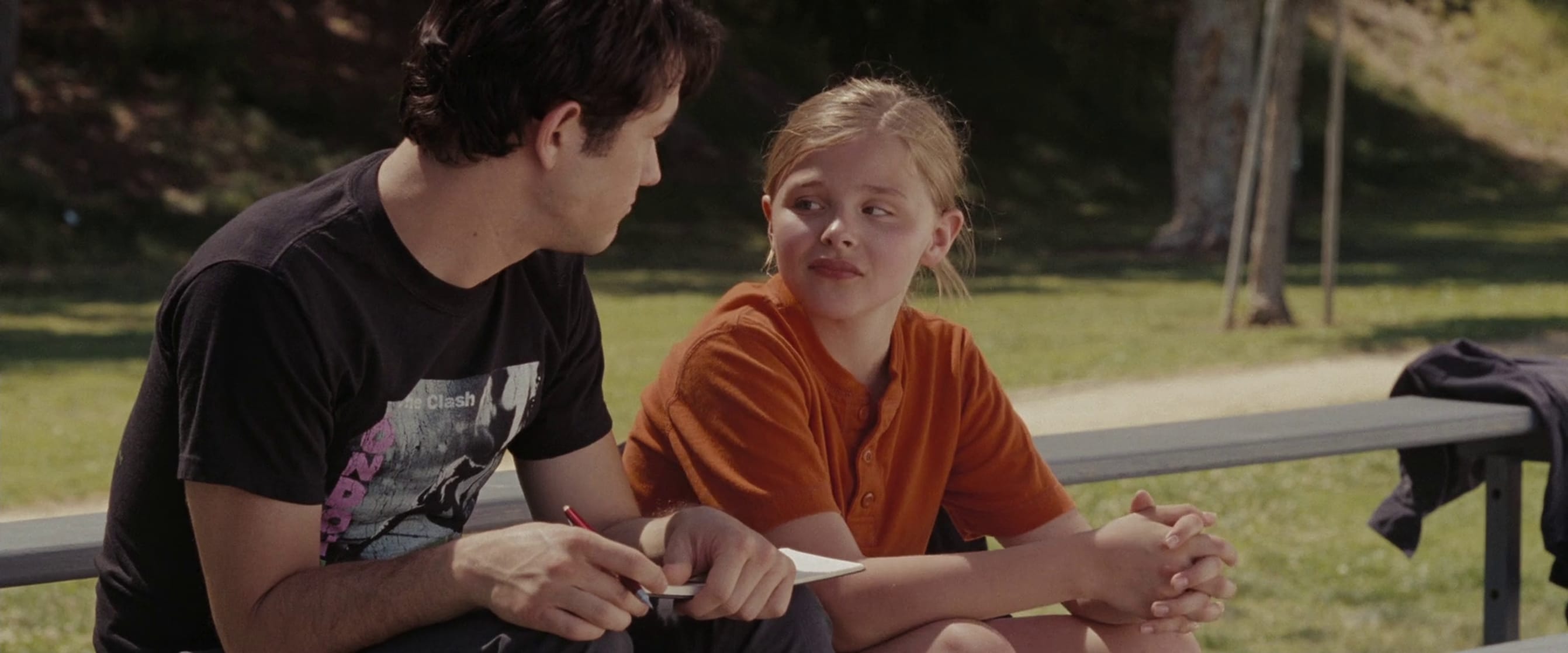 Joseph Gordon-Levitt and Chloe Moretz