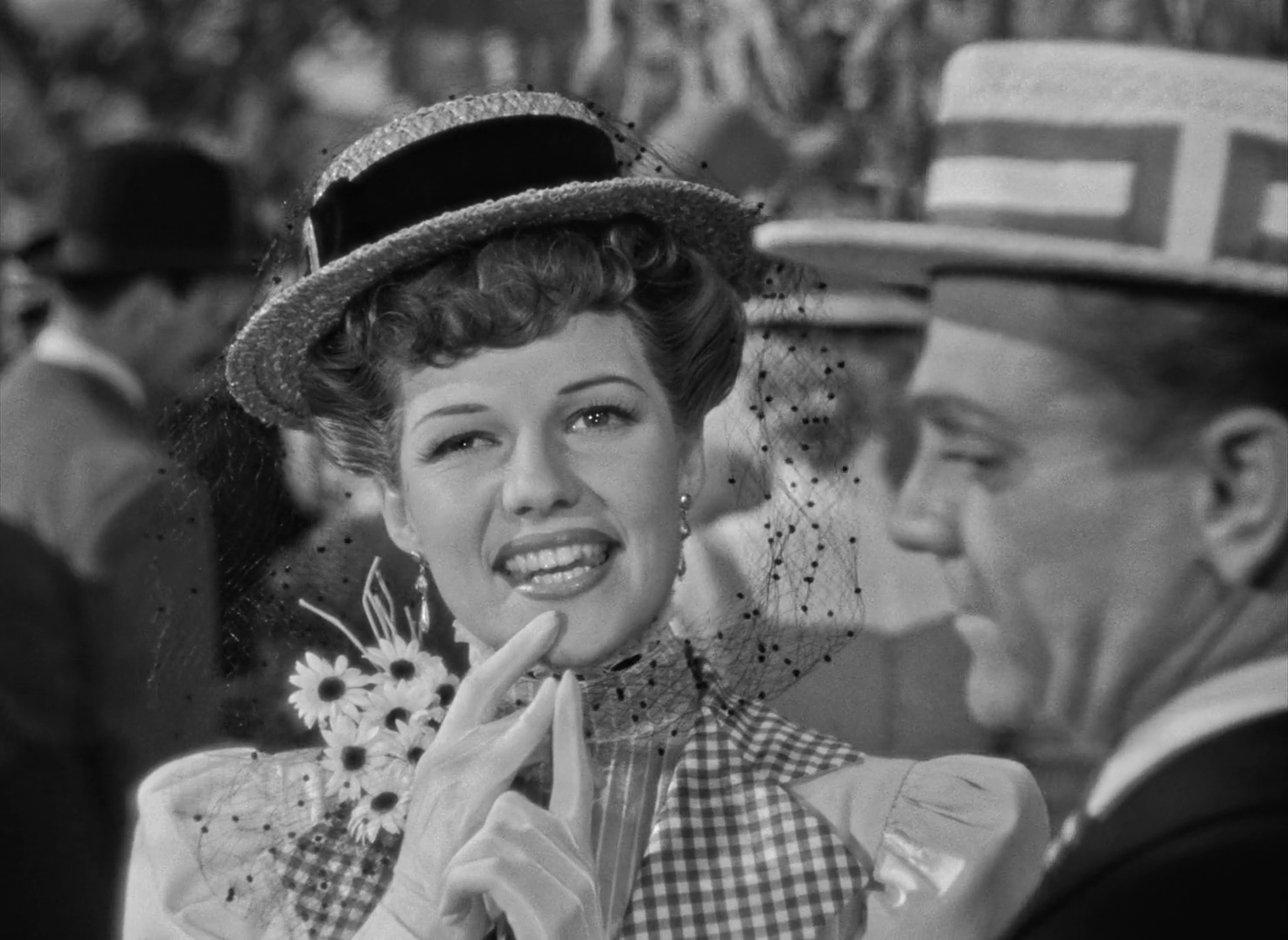 Rita Hayworth and James Cagney