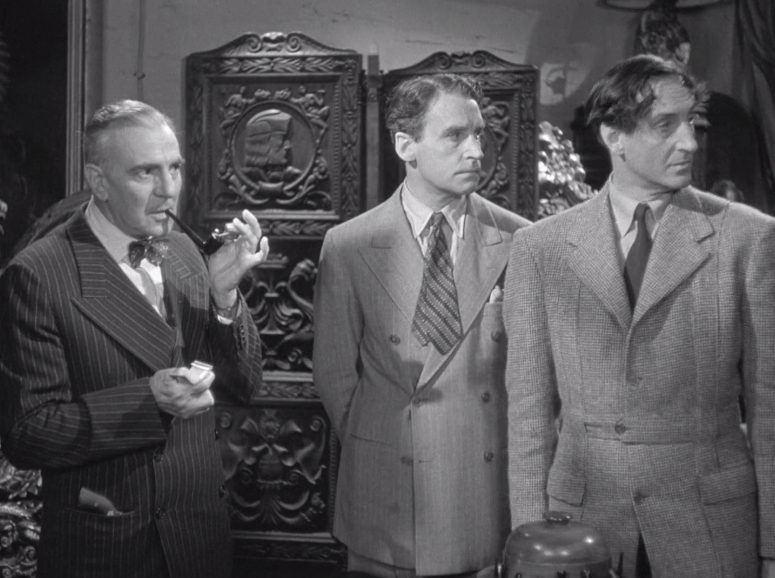 George Zucco, Henry Daniell and Basil Rathbone