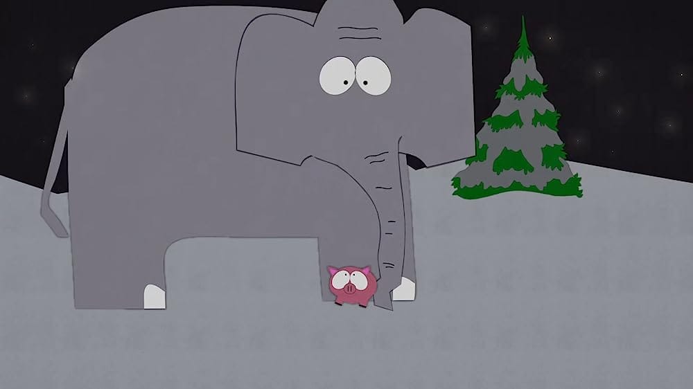 An Elephant Makes Love to a Pig