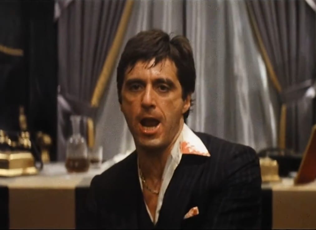 Picture Of Al Pacino as Tony Montana in Scarface