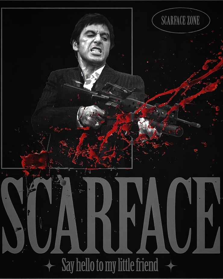 Picture Of Al Pacino Scarface Tony Montana Art