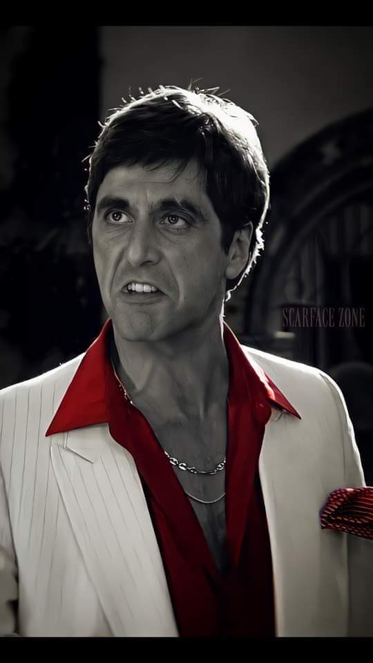 Picture Of Al Pacino as Tony Montana in Scarface Z