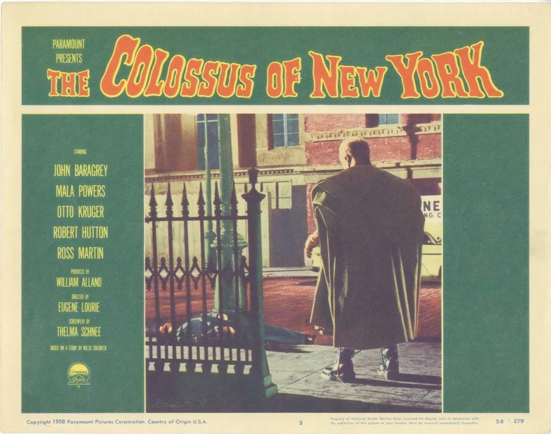 The Colossus of New York                                  (1958)